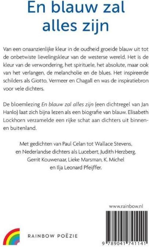 En Blauw Zal Alles Zijn | Gedichten
