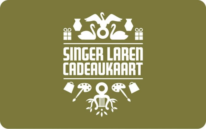 Cadeaukaart Singer Laren 20 Euro