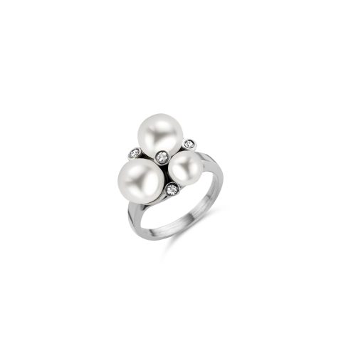 Ring AV pearl Crystal 15571