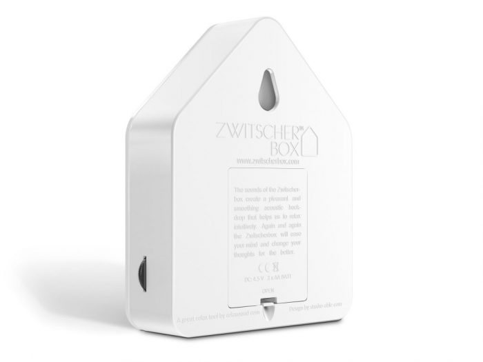 Zwitscher Box Classic White *