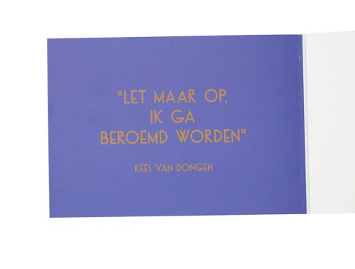 Schetsboek | Rimmel | Kees van Dongen