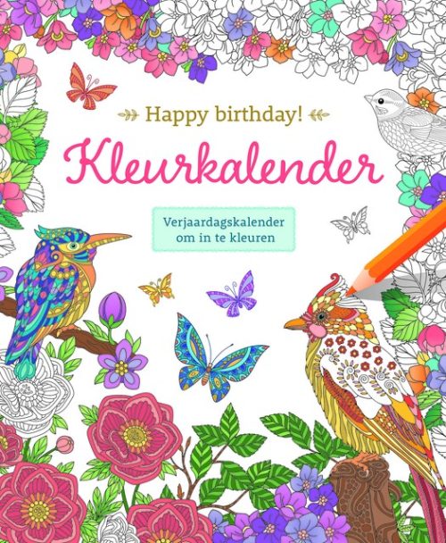 Happy Birthday! Kleurkalender