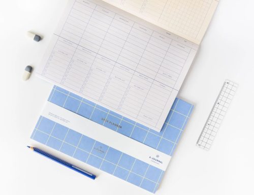 Deskplanner | Lavendel Blauw