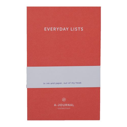 Notepad Red | Everyday Lists