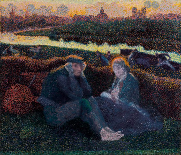 Jan Toorop: Avond (voor de werkstaking)