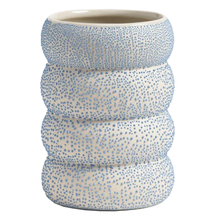 Vase Flab Blue *