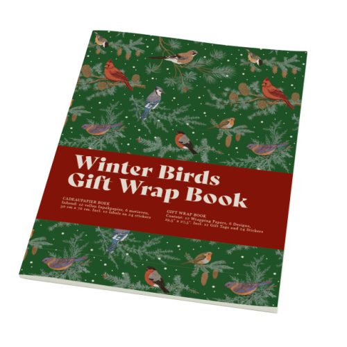 GWB1203 Cadeaupapier: Winter Birds
