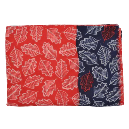 S061R Autumn Leaf W Red/Navy