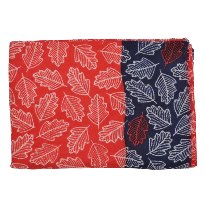 S061R Autumn Leaf W Red/Navy