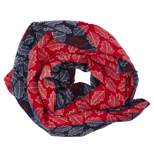 S061R Autumn Leaf W Red/Navy