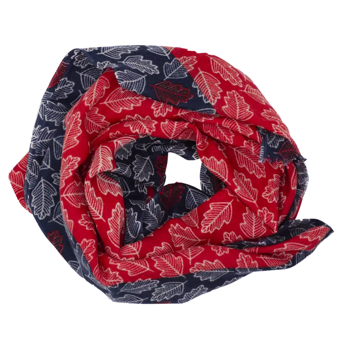 S061R Autumn Leaf W Red/Navy