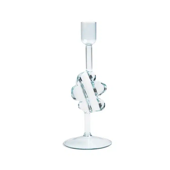 Candle Holder Puddle Blue*