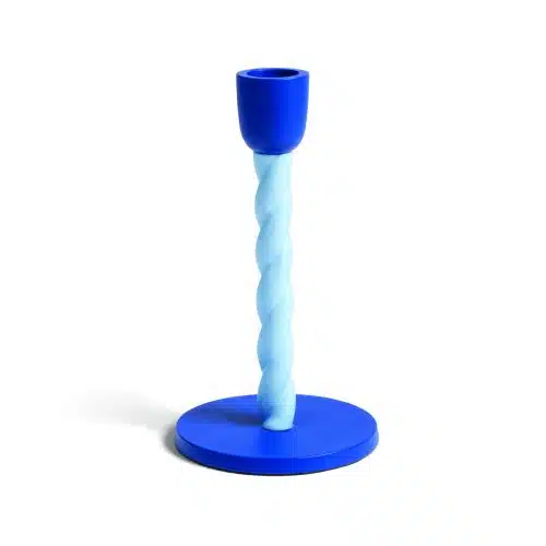 Candle Holder Helix Blue *