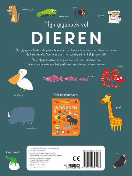 Mijn Gigaboek vol Dieren