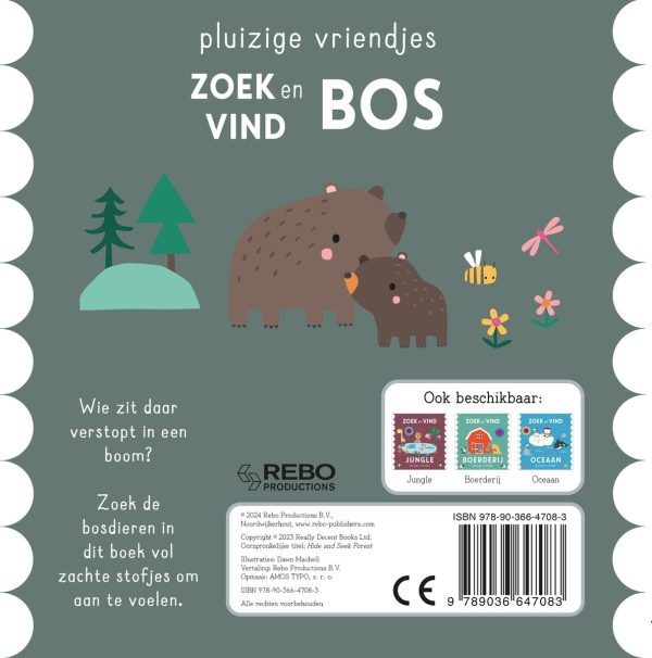 Zoek en Vind Bos | Pluizige vriendjes