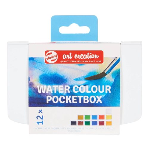 Water Colour Pocketbox, 12 napjes
