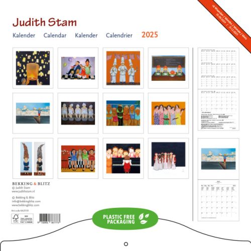 Maandkalender Judith Stam 2025