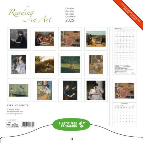 Reading in Art Maandkalender 2025