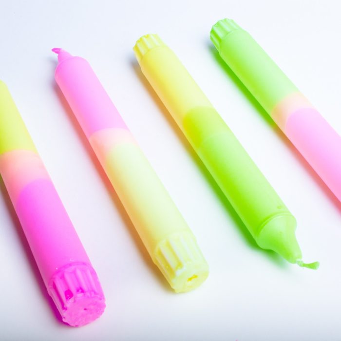 Dip Dye Candle | 20 CM set of 4 | 2077