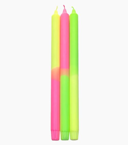 Dip Dye Candle | 35 CM set of 3 | 2078