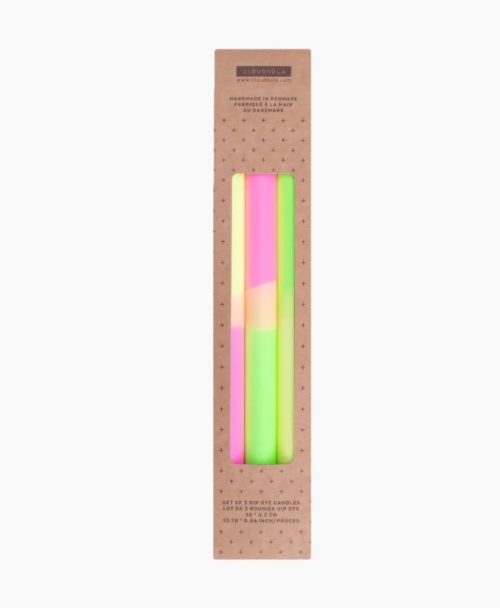 Dip Dye Candle | 35 CM set of 3 | 2078