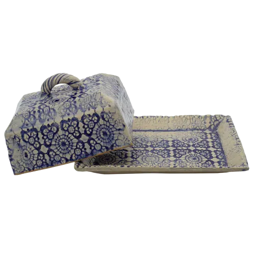 Delft Blue Butter Dish