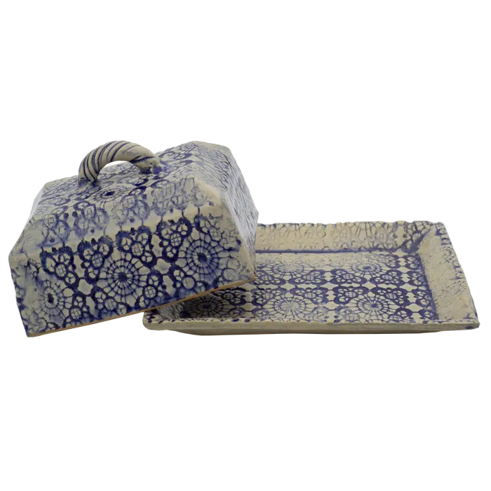 Delft Blue Butter Dish