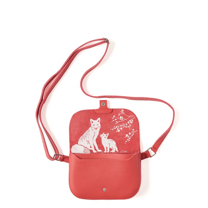 Keecie Bag, Little Fox, Coral