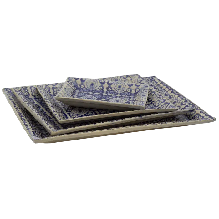 Delft Blue Finger Food Large | 22 x 29 cm