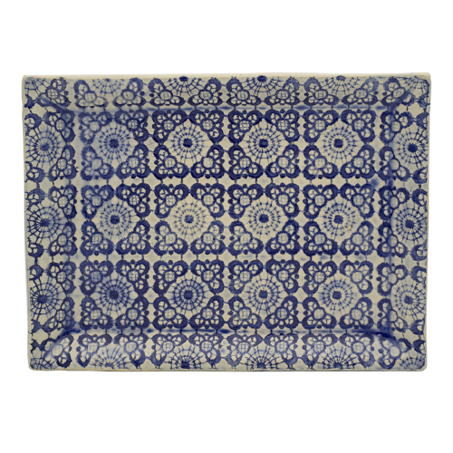 Delft Blue Finger Food Middle | 19 x 25 cm