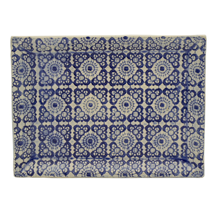 Delft Blue Finger Food Middle | 19 x 25 cm