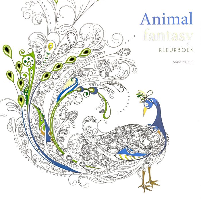 Animal Fantasy | Kleurboek