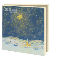 Kaartenmapje Kerst 'Starlight'