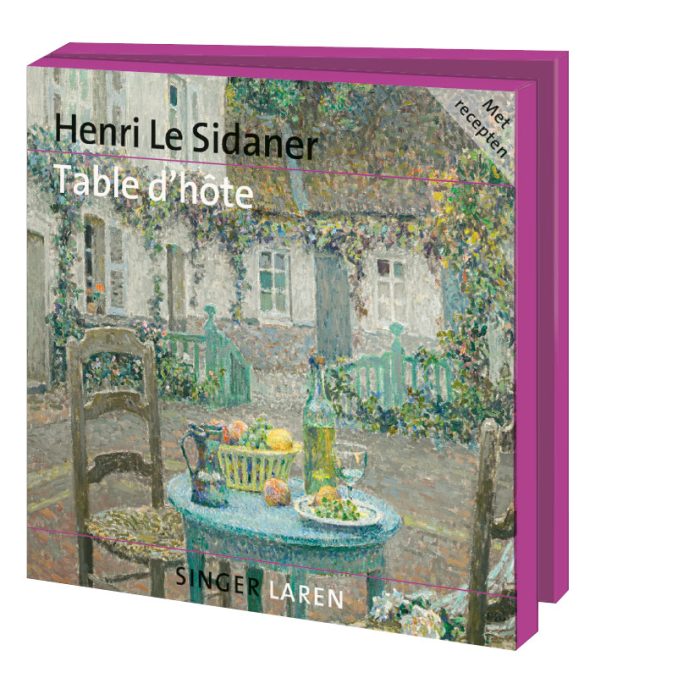 Kaartenmapje | Henri Le Sidaner WMC0517 Kaartenmapje | Table d'hôte