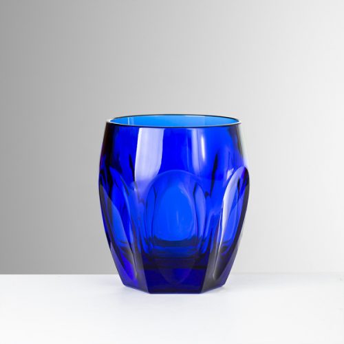 Waterglas synthetisch kristal | blauw