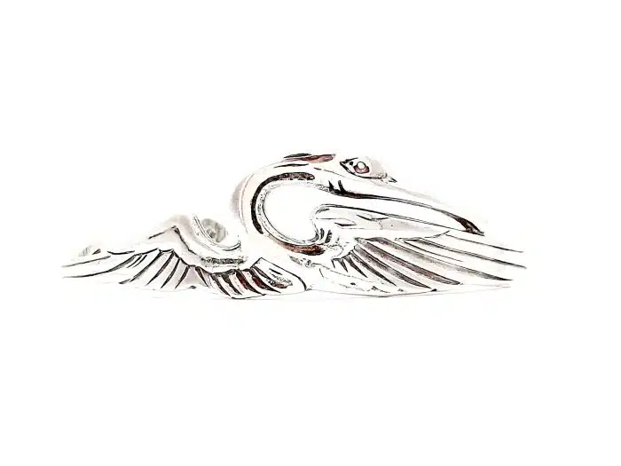 Art Nouveau |Armband | Kraanvogel