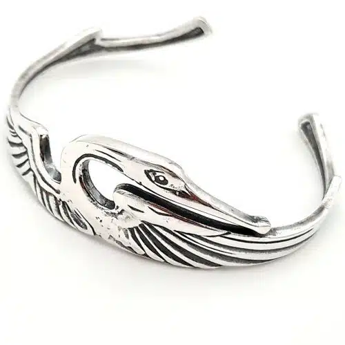 Art Nouveau |Armband | Kraanvogel