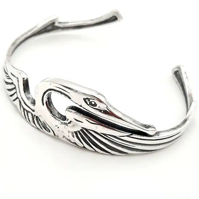 Art Nouveau |Armband | Kraanvogel