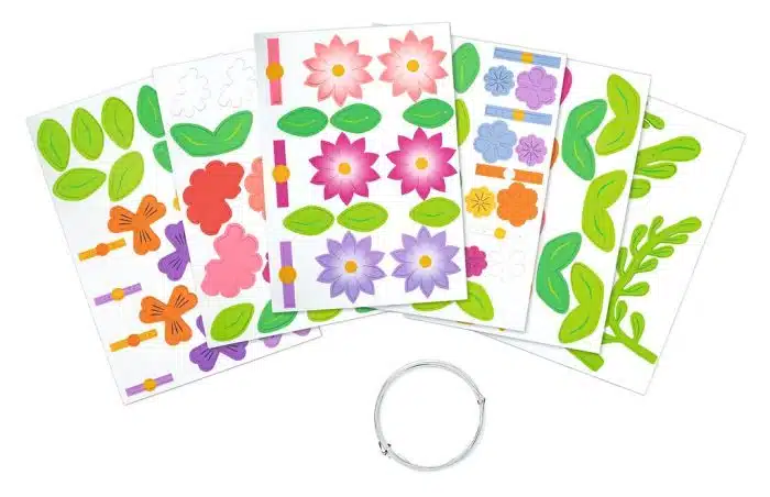 Papierbloemenset