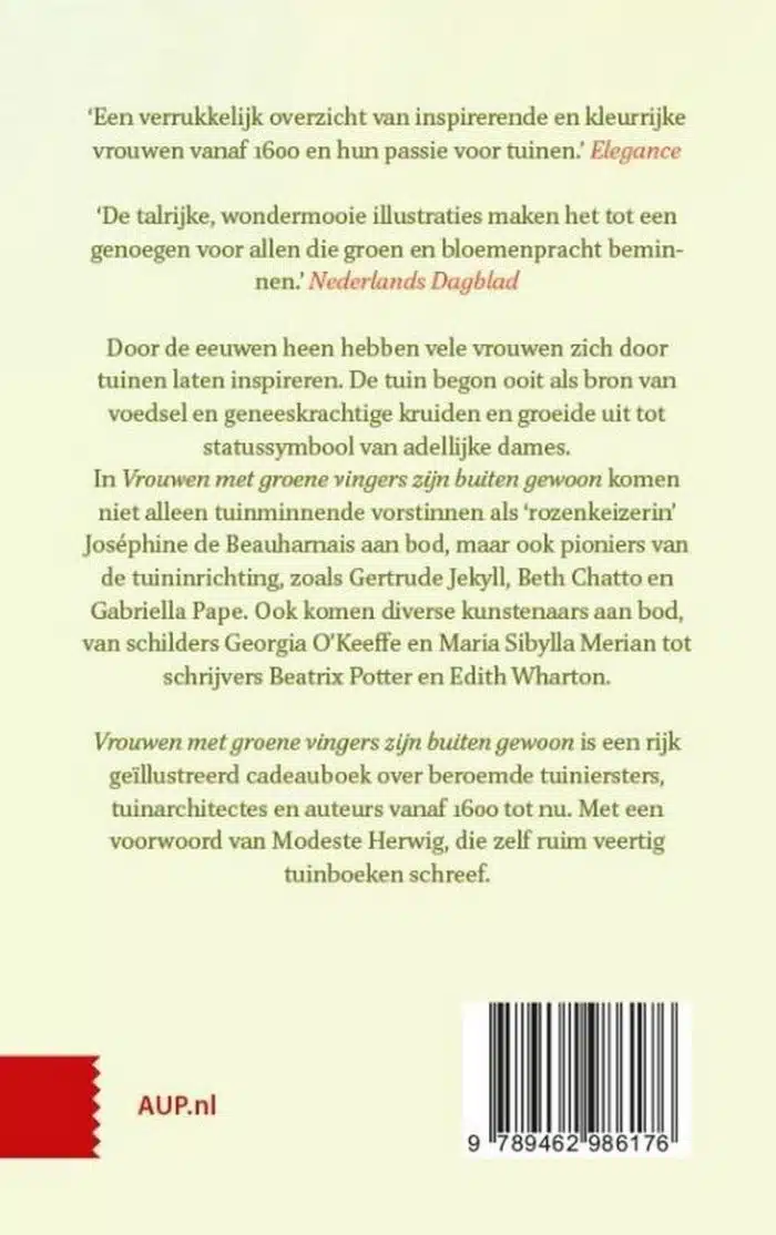 Vrouwen met groene vingers zijn buiten gewoon