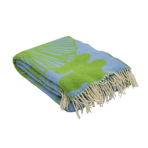 Blomranka Plaid