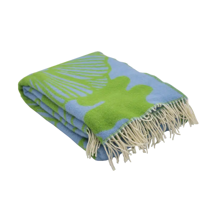Blomranka Plaid