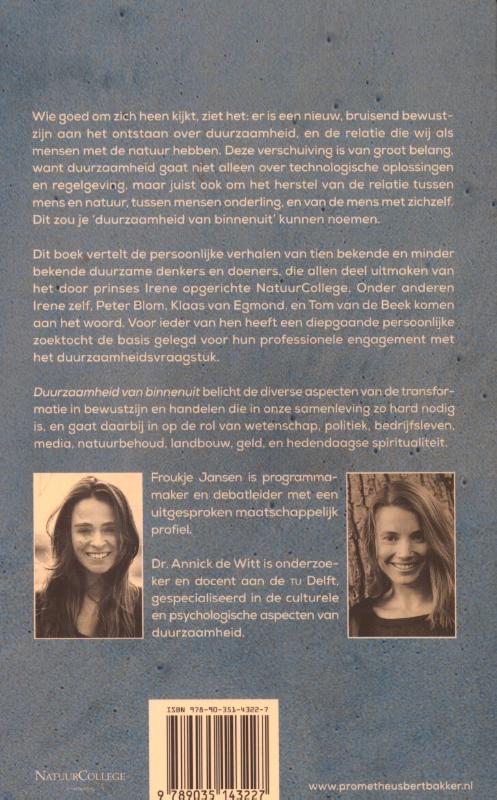 Duurzaamheid van binnenuit