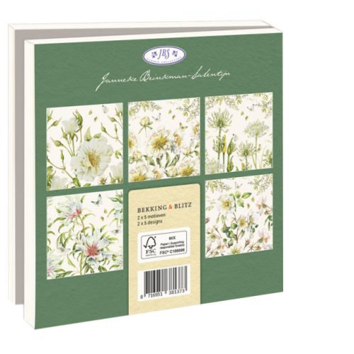 Kaartenmapje | 'White Elegance