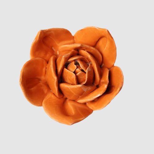 Keramische bloem | Oranje