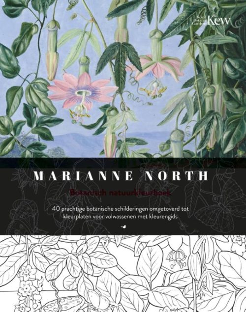 Botanisch natuurkleurboek