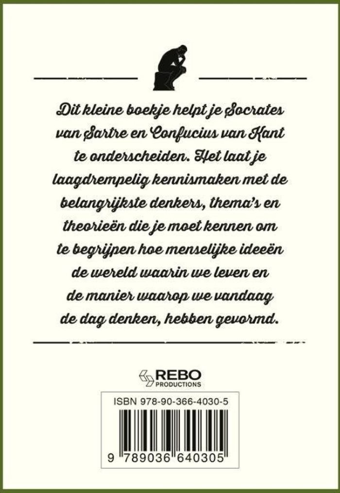 Filosofie | Het kleine zakboek