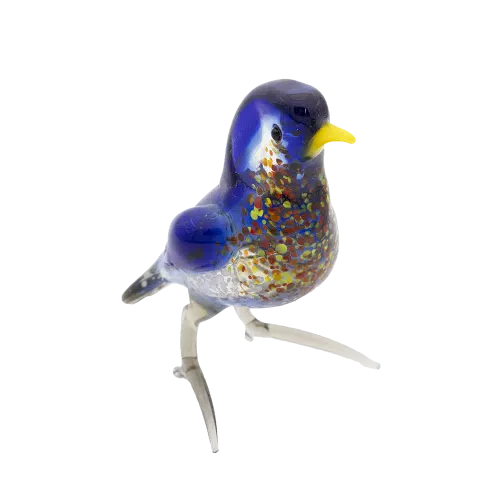 Glasvogel | Blauw Stippen
