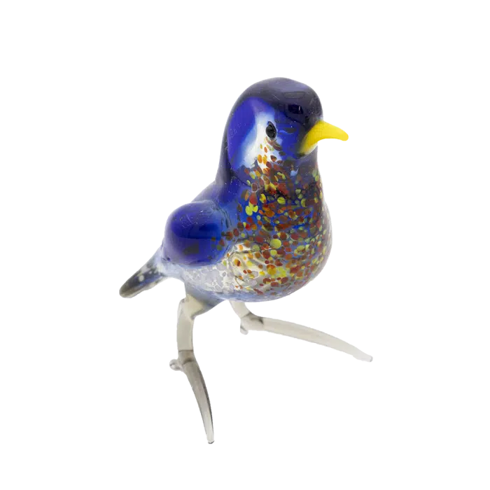Glasvogel | Blauw Stippen