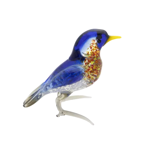 Glasvogel | Blauw Stippen